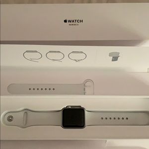 Apple Watch series three BRAND NEW .